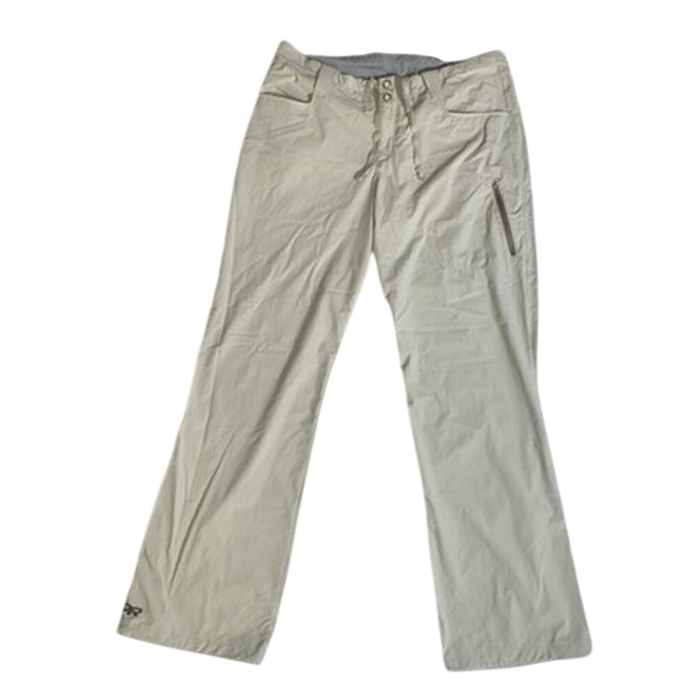 Outdoor Research Ferorosi Pants Hiking Beige Women Size 10 Gorpcore
